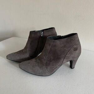 Paul Green Charcoal Ankle Booties